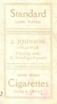 1906-07 Sniders and Abrahams Australian Footballers - Victorian Country Players Series C #NNO J. Johnson Back